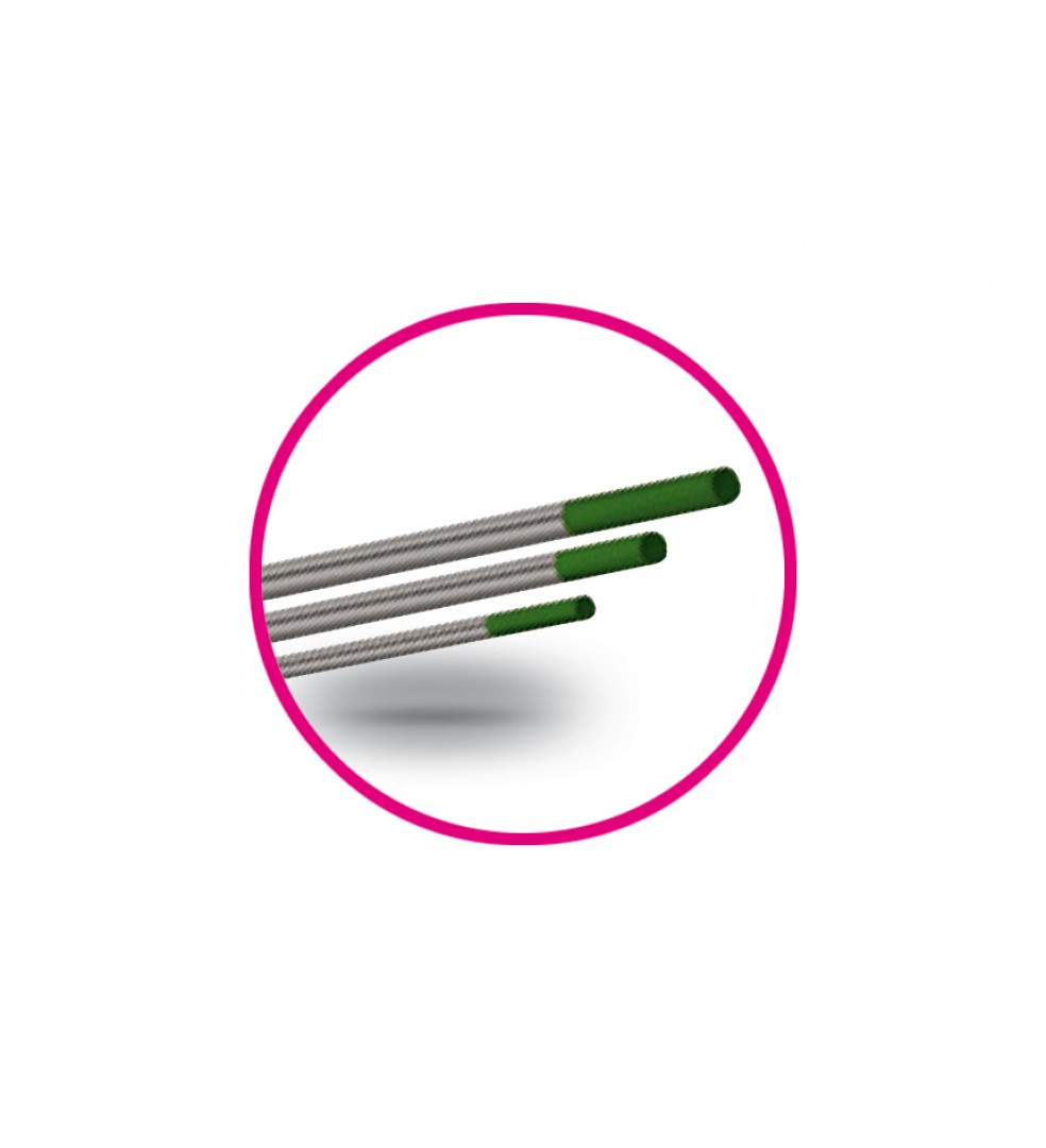 WIG-Elektrode (grün)